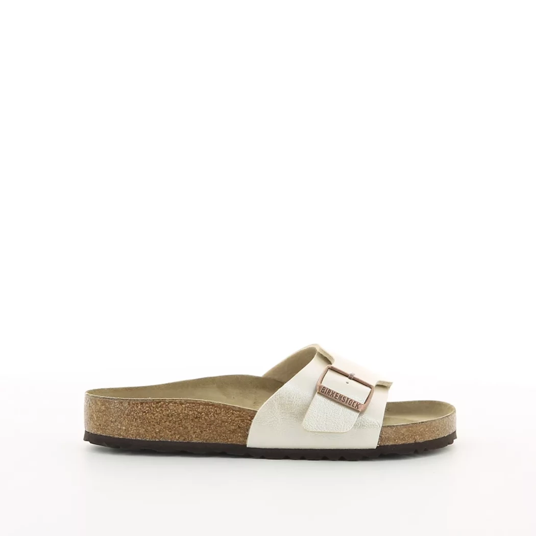 Image (2) de la chaussures Birkenstock - Mules et Sabots Blanc en Cuir synthétique