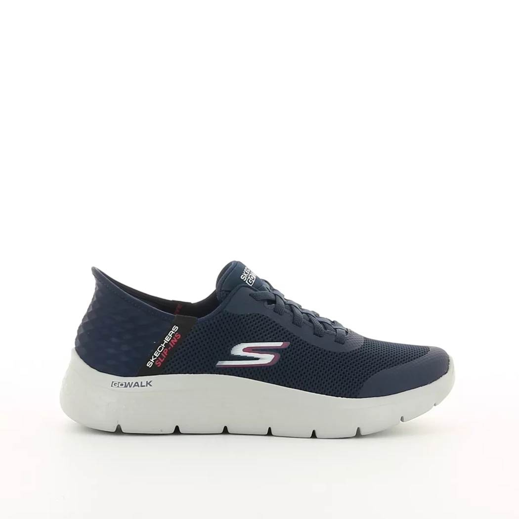 Image (2) de la chaussures Skechers - Baskets Bleu en Textile Image (2) de la chaussures Skechers - Baskets Bleu en Textile