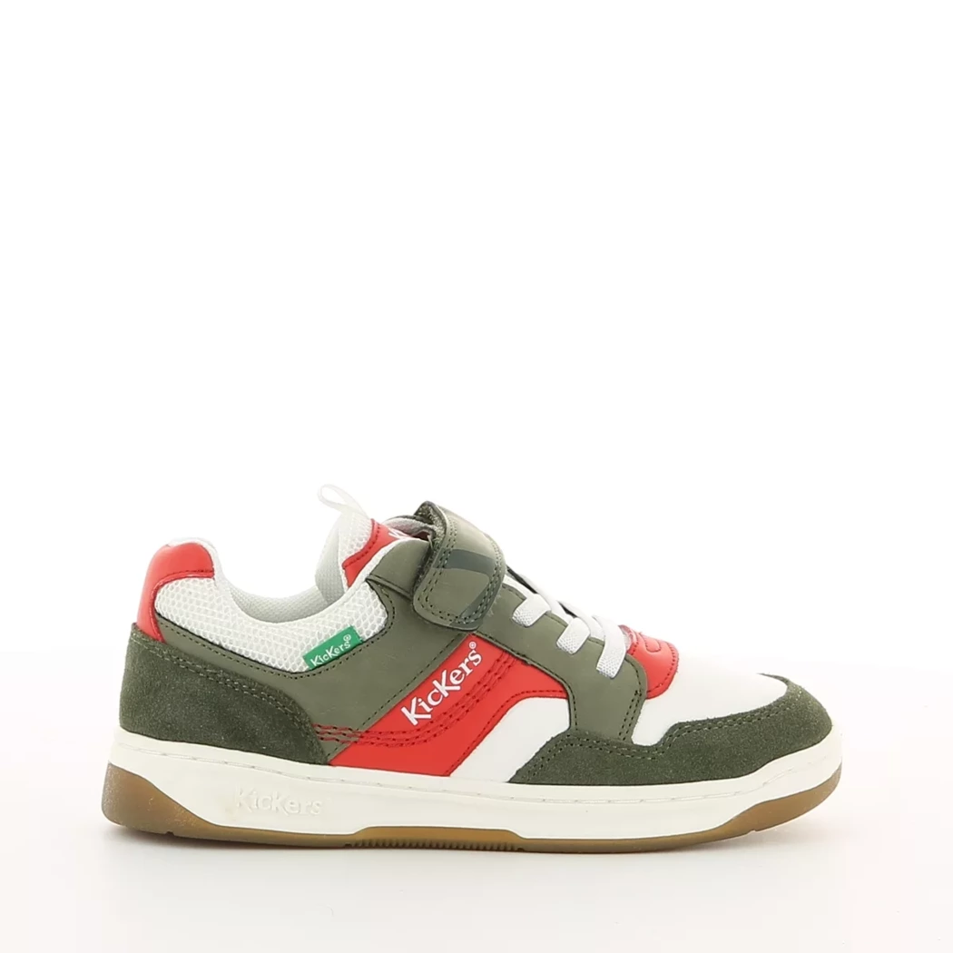Image (2) de la chaussures Kickers - Baskets Blanc en Cuir Image (2) de la chaussures Kickers - Baskets Blanc en Cuir
