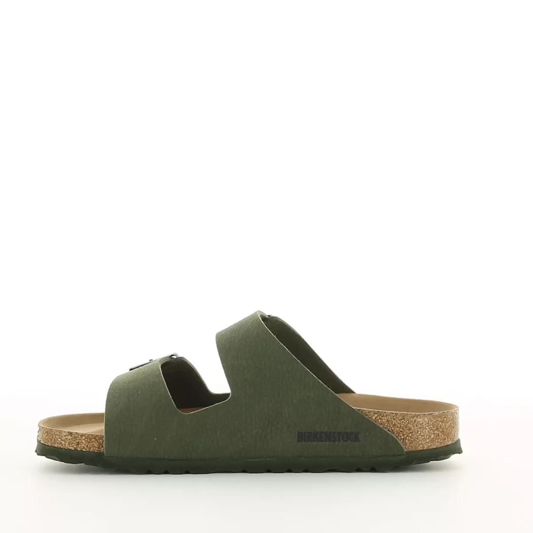 Image (4) de la chaussures Birkenstock - Mules et Sabots Vert en Cuir synthétique Image (4) de la chaussures Birkenstock - Mules et Sabots Vert en Cuir synthétique