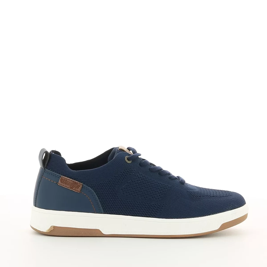 Image (2) de la chaussures Wrangler - Baskets Bleu en Textile Image (2) de la chaussures Wrangler - Baskets Bleu en Textile