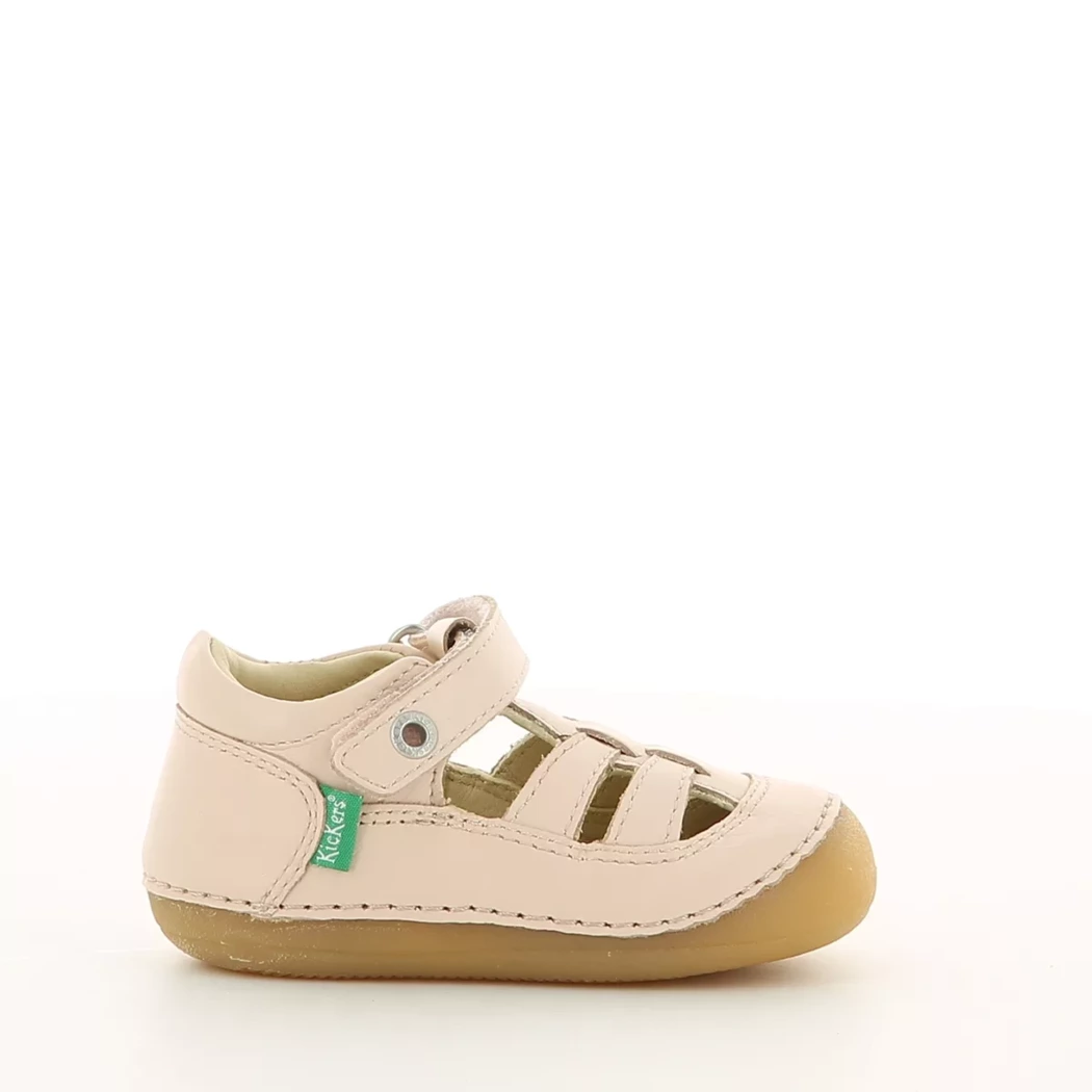 Image (2) de la chaussures Kickers - Bottines ouvertes Rose en Cuir Image (2) de la chaussures Kickers - Bottines ouvertes Rose en Cuir