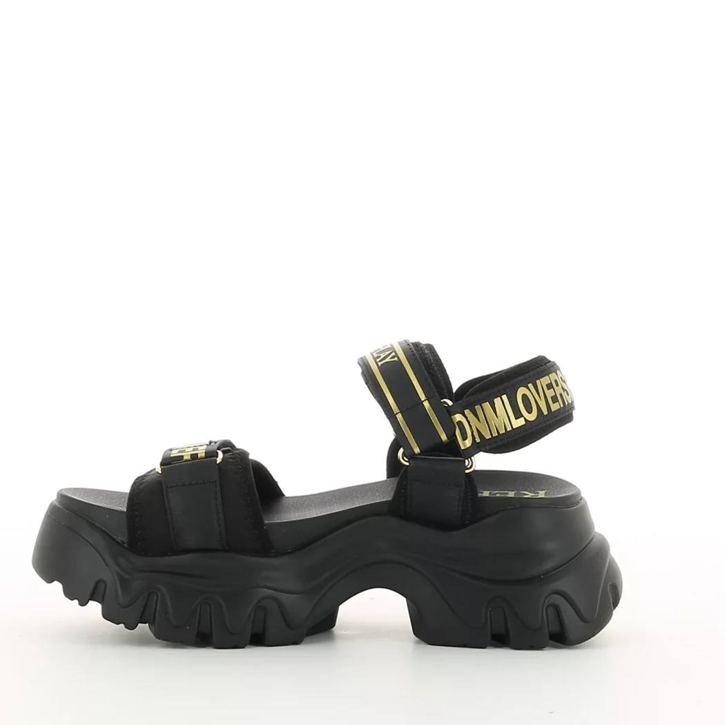Image (4) de la chaussures Replay - Sandales et Nu-Pieds Noir en Textile