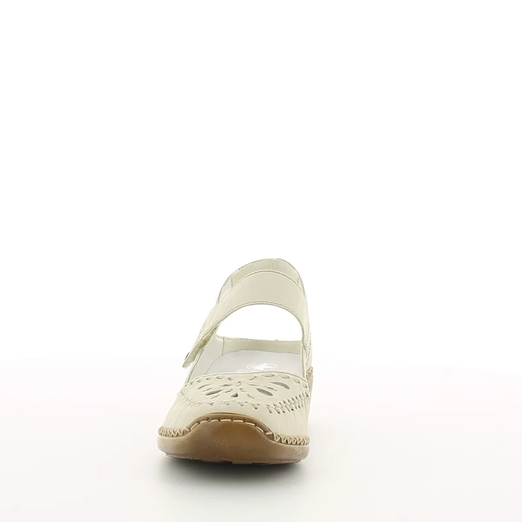 Image (5) de la chaussures Rieker - Escarpins Beige en Cuir Image (5) de la chaussures Rieker - Escarpins Beige en Cuir