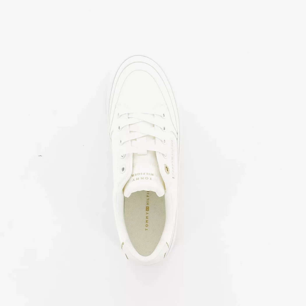 Image (6) de la chaussures Tommy Hilfiger - Baskets Blanc en Textile Image (6) de la chaussures Tommy Hilfiger - Baskets Blanc en Textile