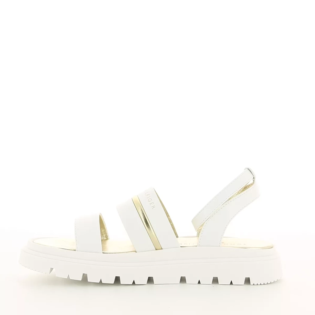 Image (4) de la chaussures Tommy Hilfiger - Sandales et Nu-Pieds Blanc en Cuir Image (4) de la chaussures Tommy Hilfiger - Sandales et Nu-Pieds Blanc en Cuir