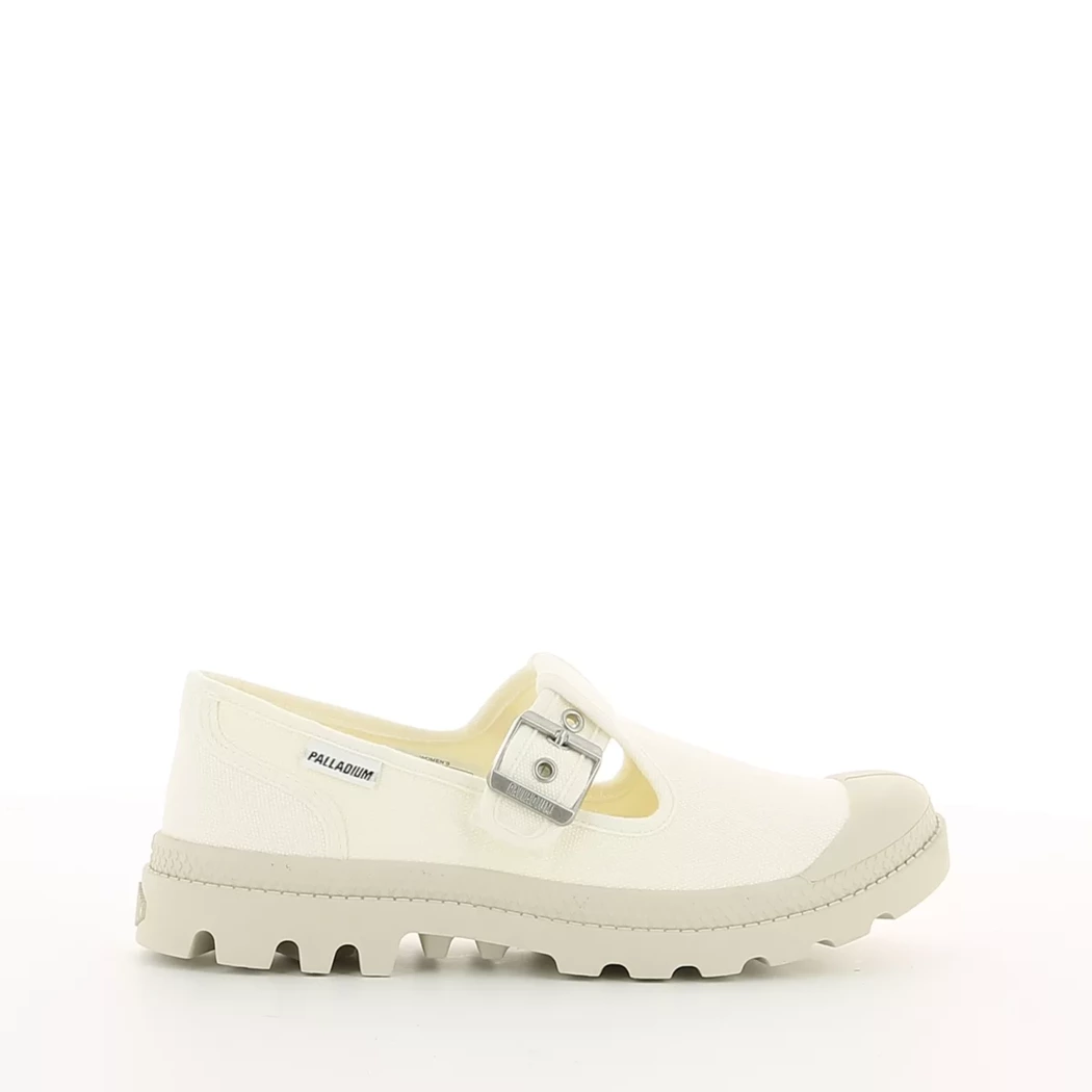 Image (2) de la chaussures Palladium - Ballerines Blanc en Textile Image (2) de la chaussures Palladium - Ballerines Blanc en Textile