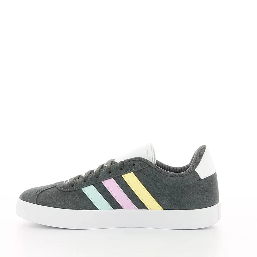 Image (4) de la chaussures Adidas - Baskets Gris en Cuir synthétique
