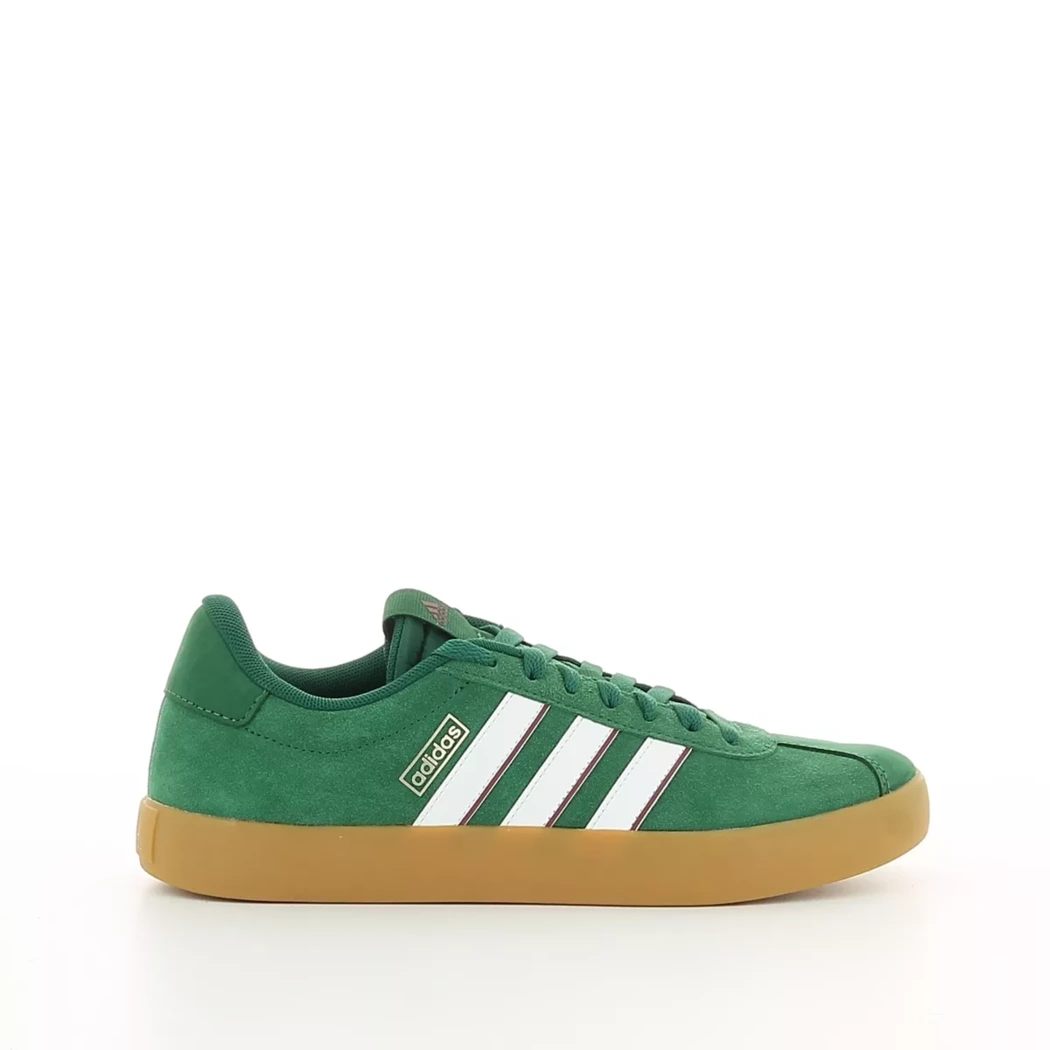 Image (2) de la chaussures Adidas - Baskets Vert en Cuir nubuck