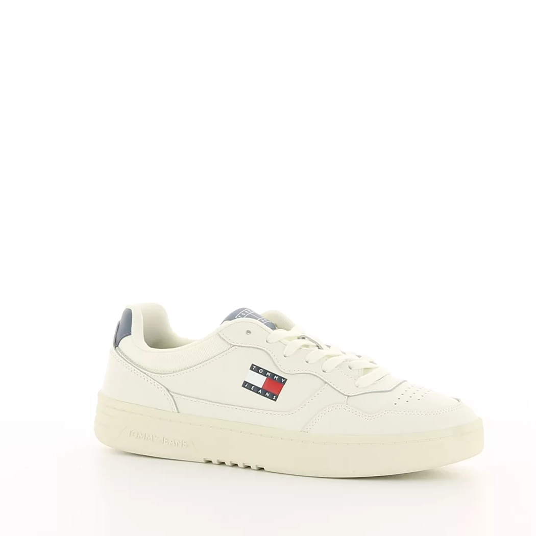 Image (1) de la chaussures Tommy jeans - Baskets Blanc en Cuir Image (1) de la chaussures Tommy jeans - Baskets Blanc en Cuir