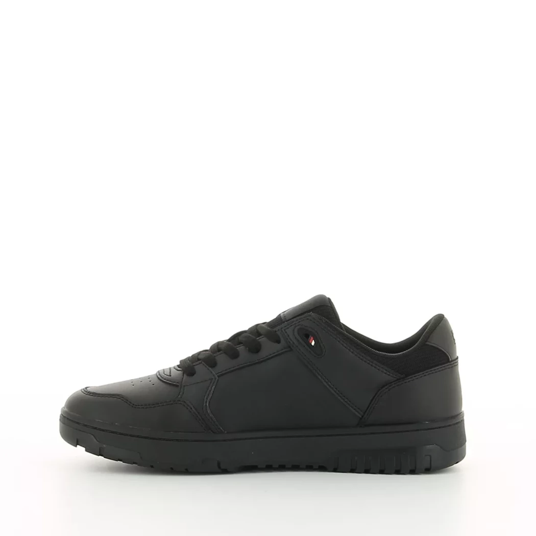 Image (4) de la chaussures Tommy Hilfiger - Baskets Noir en Cuir
