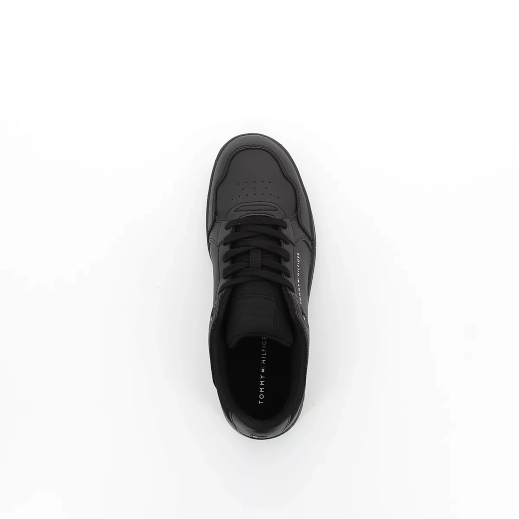Image (6) de la chaussures Tommy Hilfiger - Baskets Noir en Cuir