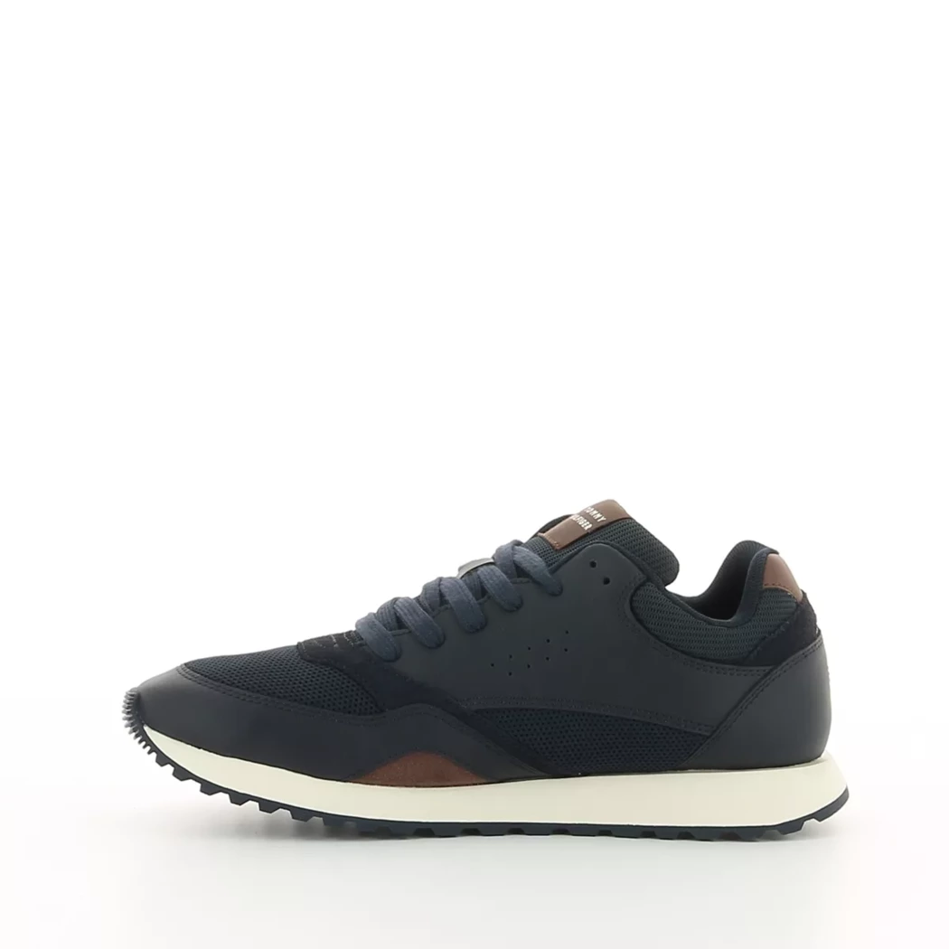 Image (4) de la chaussures Tommy Hilfiger - Baskets Bleu en Cuir