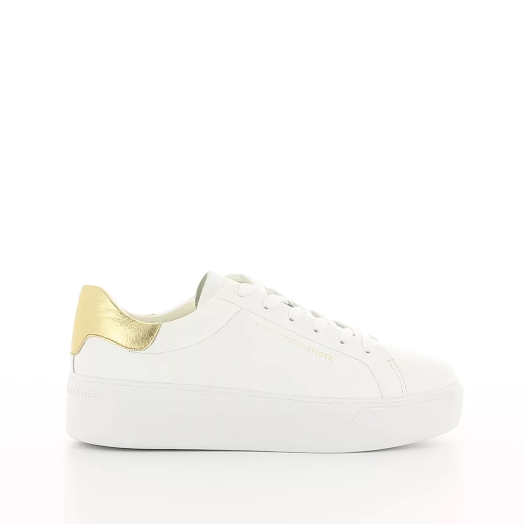Image (2) de la chaussures Tommy Hilfiger - Baskets Blanc en Cuir Image (2) de la chaussures Tommy Hilfiger - Baskets Blanc en Cuir