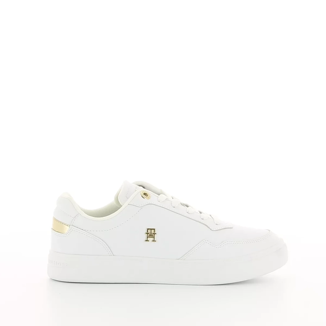 Image (2) de la chaussures Tommy Hilfiger - Baskets Blanc en Cuir Image (2) de la chaussures Tommy Hilfiger - Baskets Blanc en Cuir
