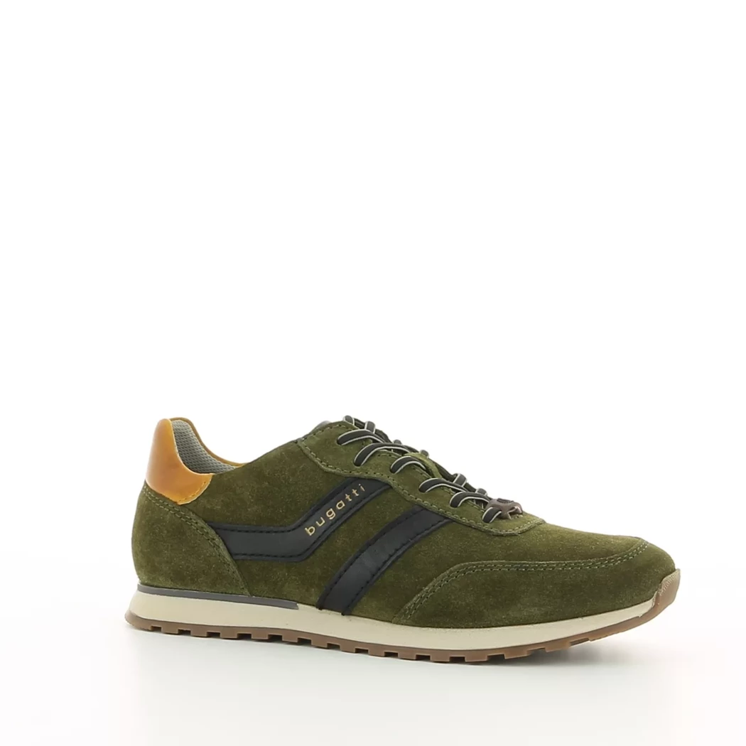 Image (1) de la chaussures Bugatti - Baskets Vert en Cuir nubuck