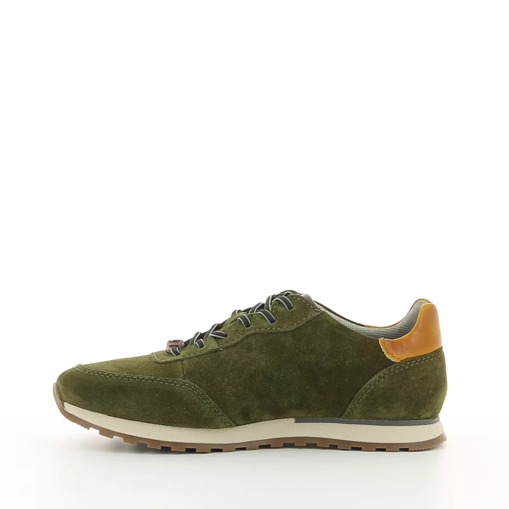 Image (4) de la chaussures Bugatti - Baskets Vert en Cuir nubuck