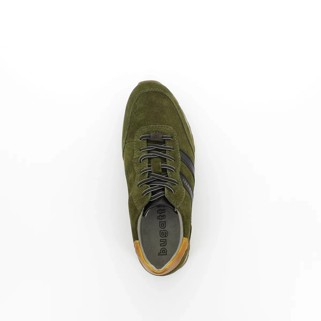 Image (6) de la chaussures Bugatti - Baskets Vert en Cuir nubuck