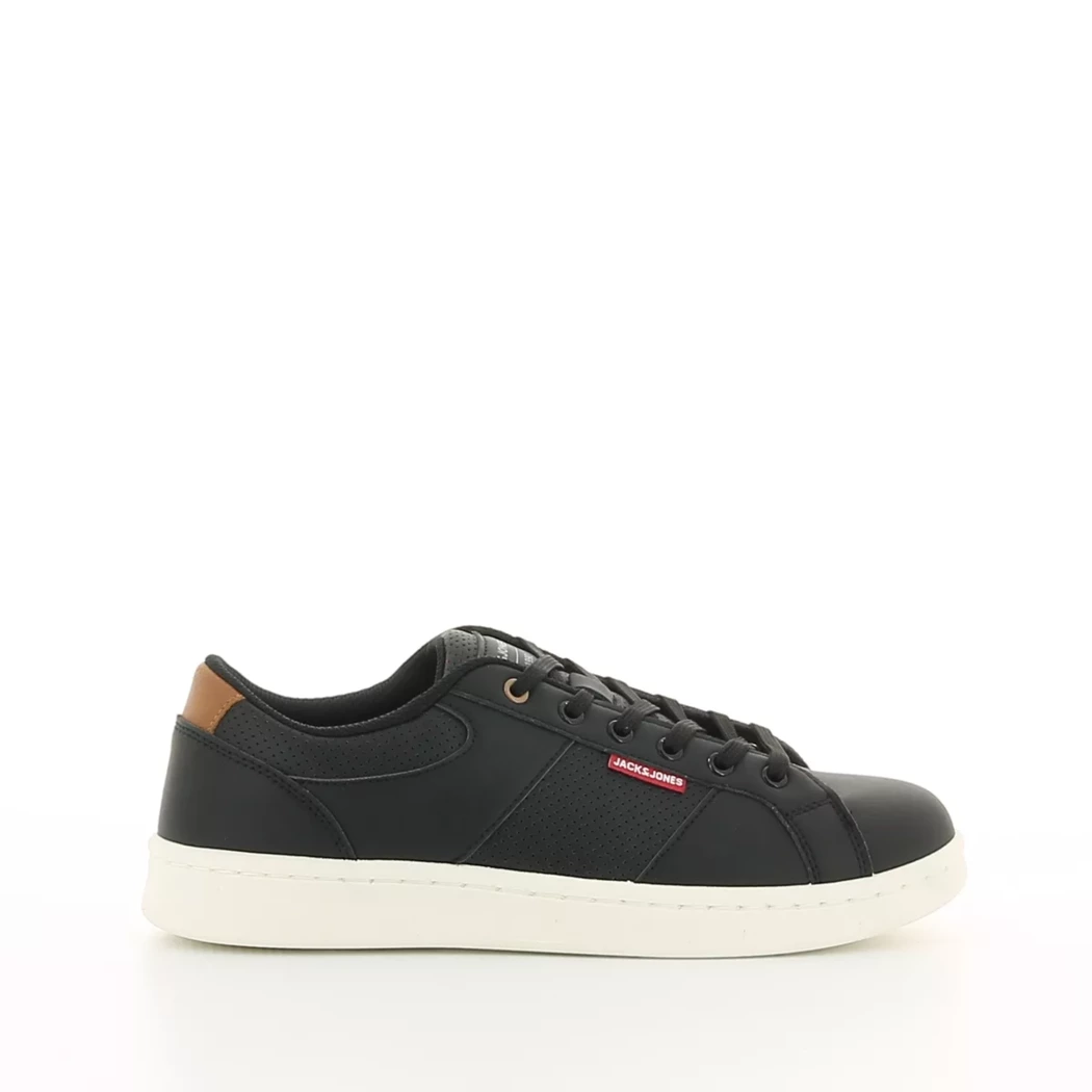 Image (2) de la chaussures Jack & Jones - Baskets Noir en Cuir synthétique Image (2) de la chaussures Jack & Jones - Baskets Noir en Cuir synthétique