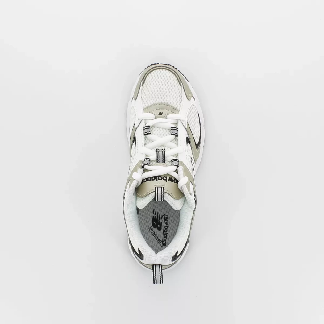 Image (6) de la chaussures New Balance - Baskets Blanc en Textile