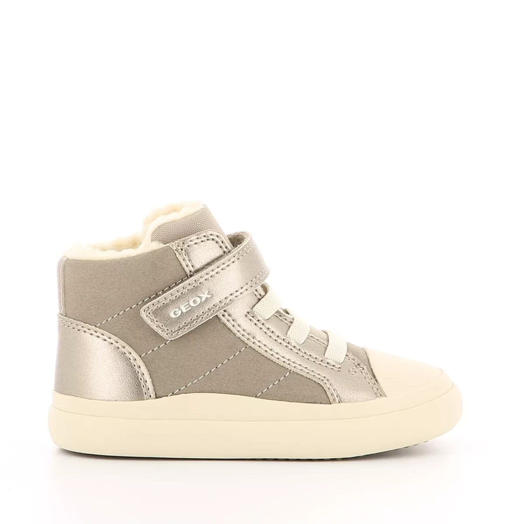 Image (2) de la chaussures Geox - Bottines Taupe en Cuir synthétique
