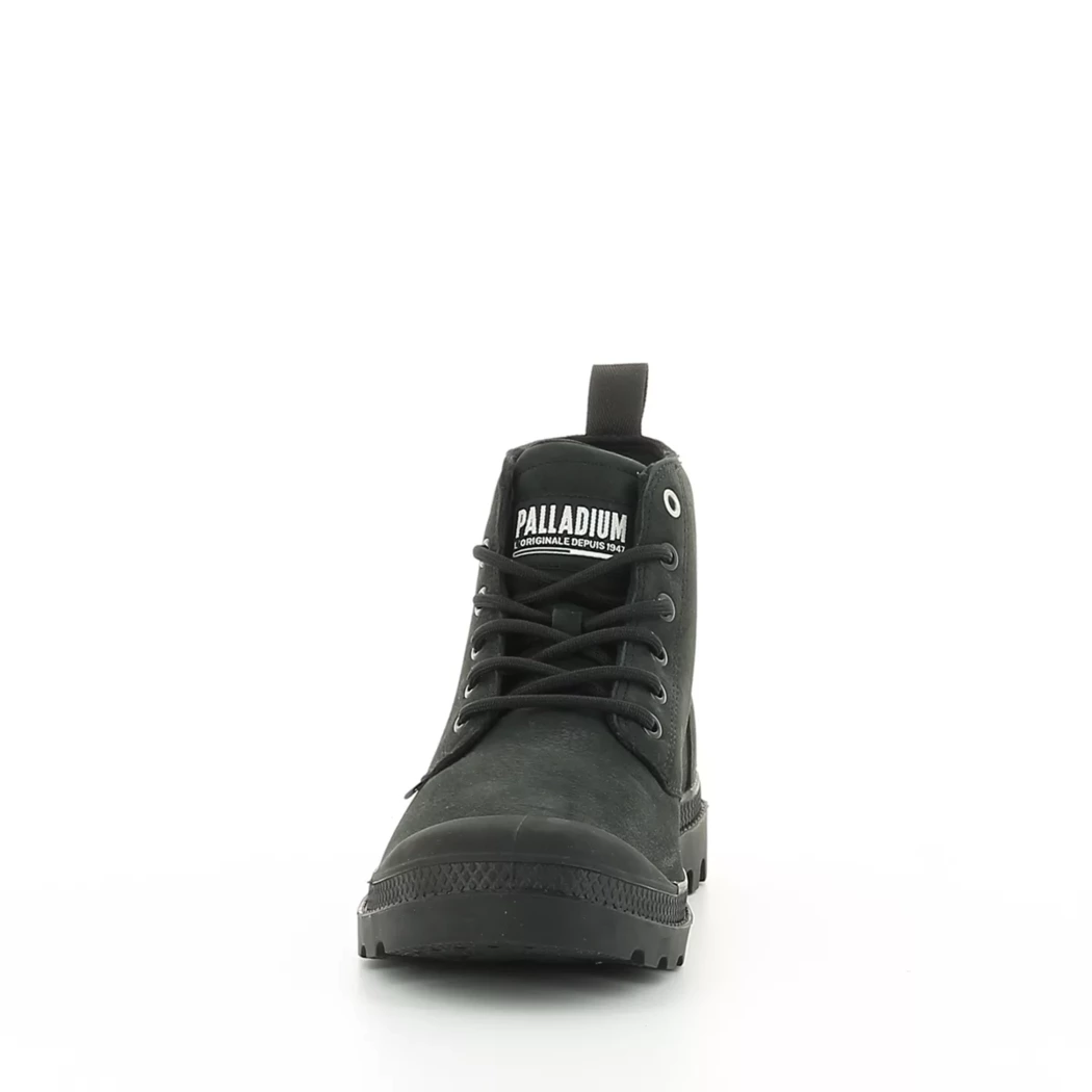 Image (5) de la chaussures Palladium - Bottines Noir en Cuir nubuck
