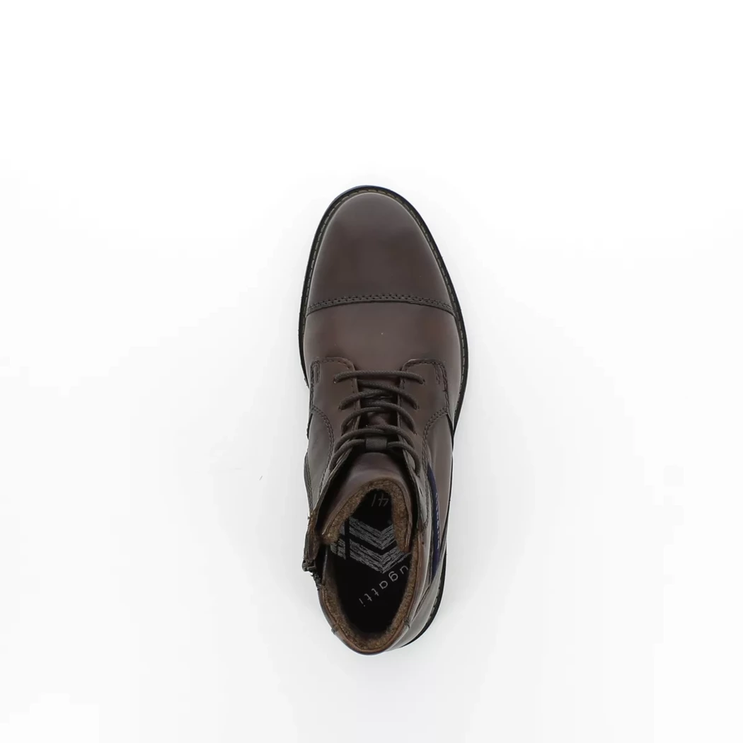 Image (6) de la chaussures Bugatti - Bottines Marron en Cuir