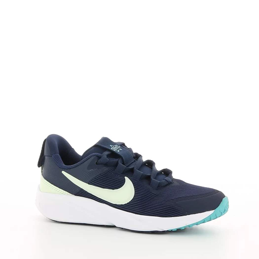 Image (1) de la chaussures Nike - Baskets Bleu en Textile