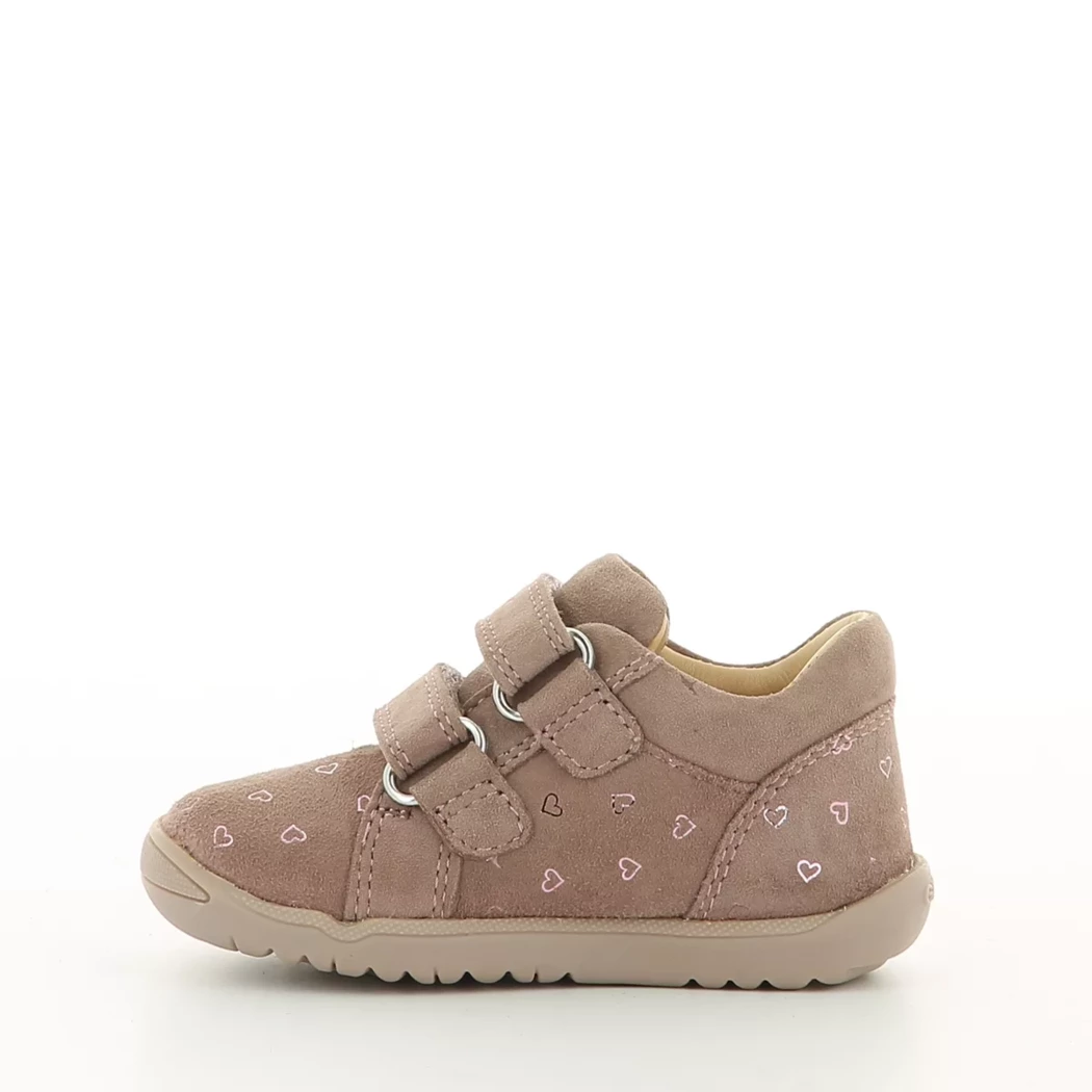 Image (4) de la chaussures Geox - Bottines Rose en Cuir nubuck