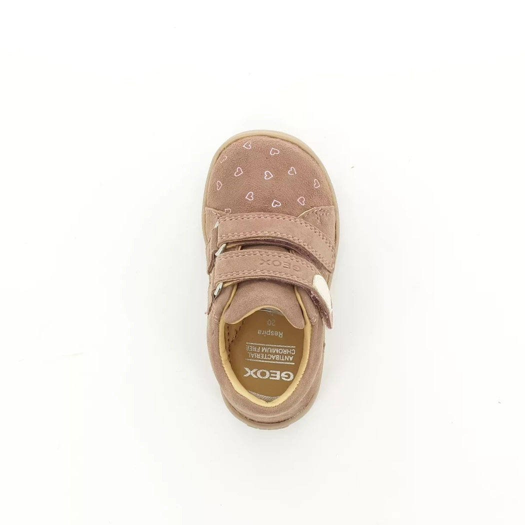 Image (6) de la chaussures Geox - Bottines Rose en Cuir nubuck