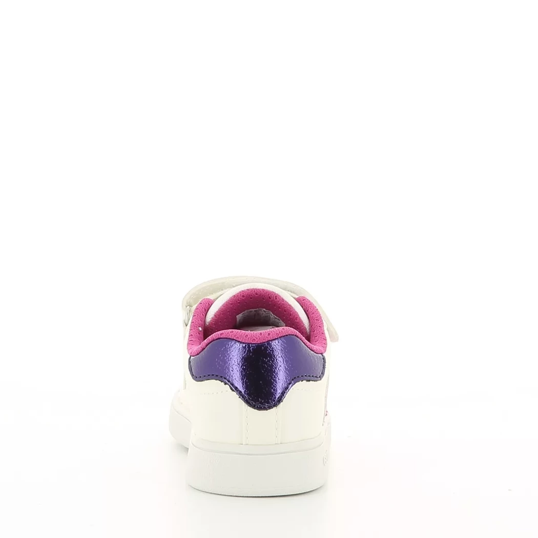 Image (3) de la chaussures Geox - Baskets Blanc en Cuir synthétique