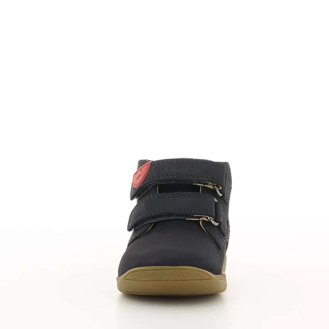 Image (5) de la chaussures Geox - Bottines Bleu en Cuir nubuck