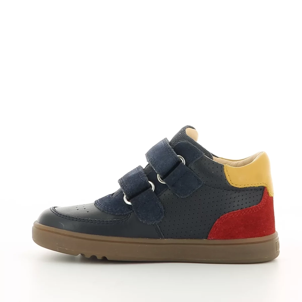 Image (4) de la chaussures Geox - Bottines Bleu en Cuir Image (4) de la chaussures Geox - Bottines Bleu en Cuir