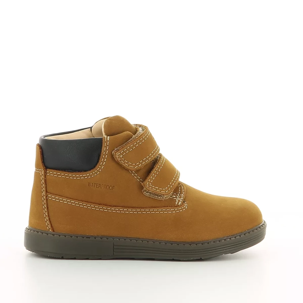 Image (2) de la chaussures Geox - Bottines Cuir naturel / Cognac en Cuir nubuck