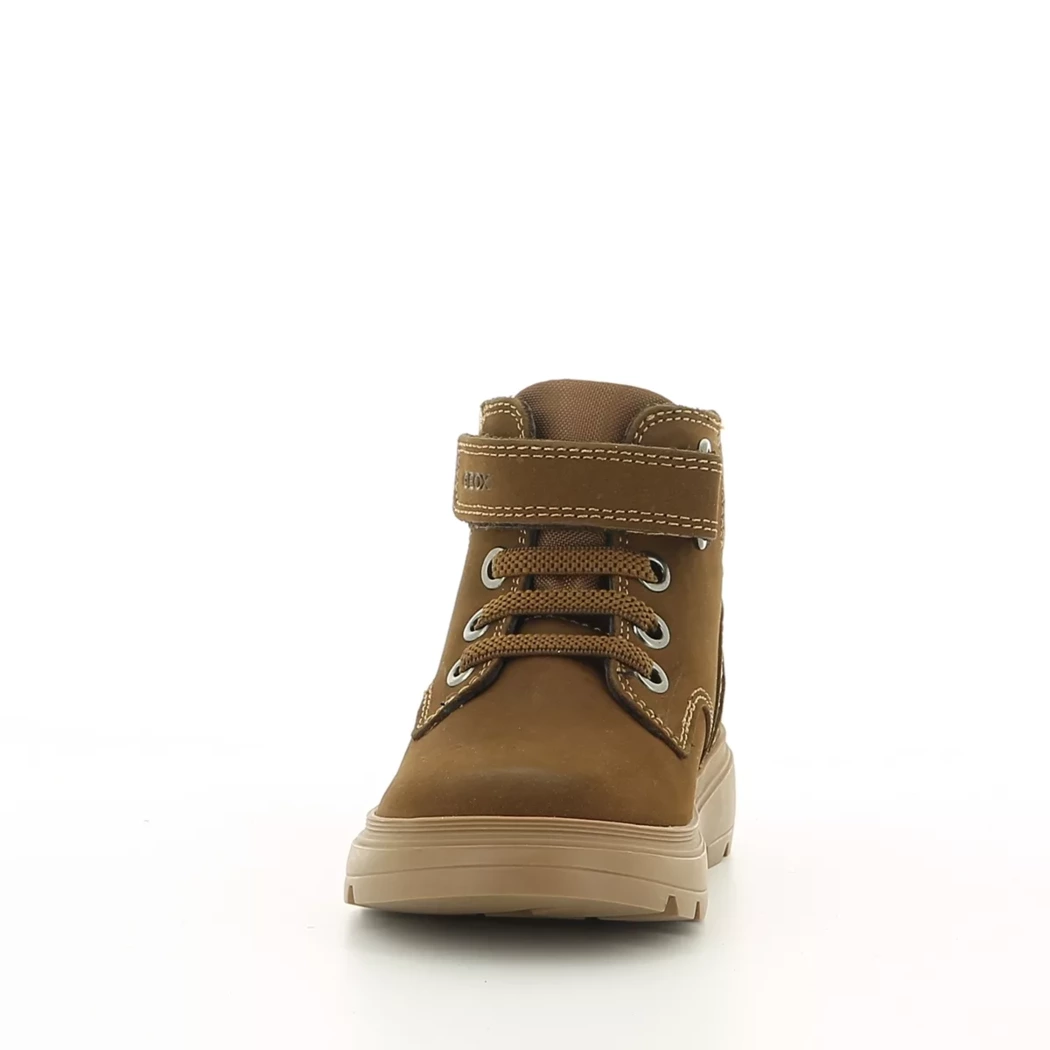 Image (5) de la chaussures Geox - Bottines Cuir naturel / Cognac en Cuir nubuck