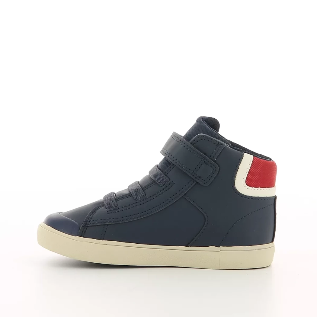 Image (4) de la chaussures Geox - Bottines Bleu en Cuir synthétique