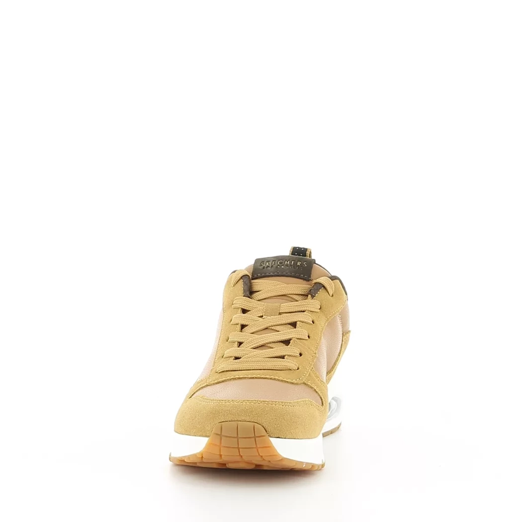 Image (5) de la chaussures Skechers - Baskets Cuir naturel / Cognac en Cuir nubuck