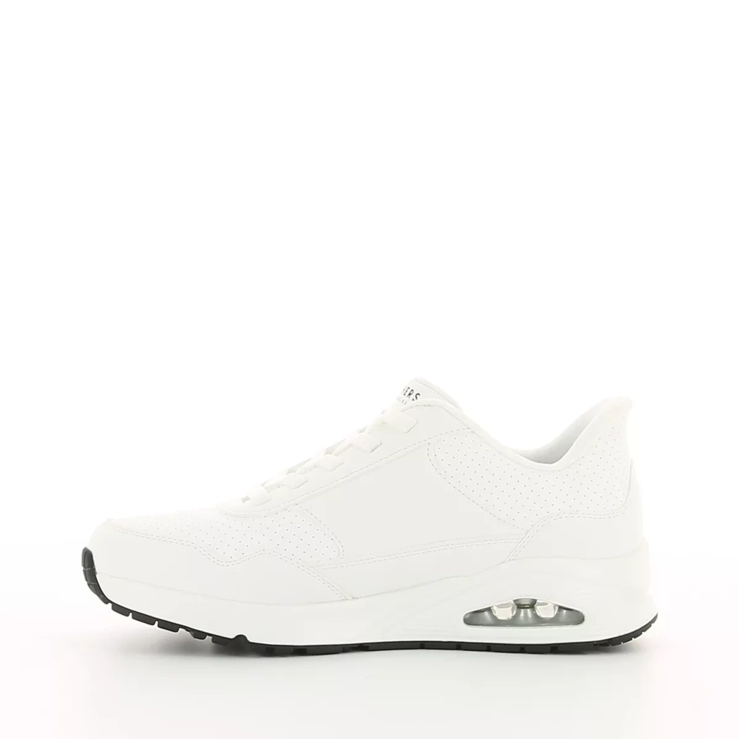 Image (4) de la chaussures Skechers - Baskets Blanc en Cuir synthétique Image (4) de la chaussures Skechers - Baskets Blanc en Cuir synthétique