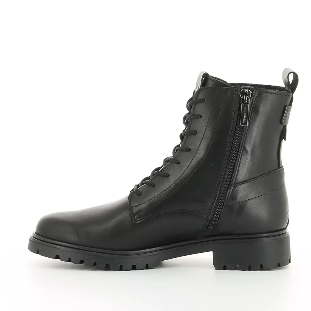 Image (4) de la chaussures Tamaris - Bottines Noir en Cuir
