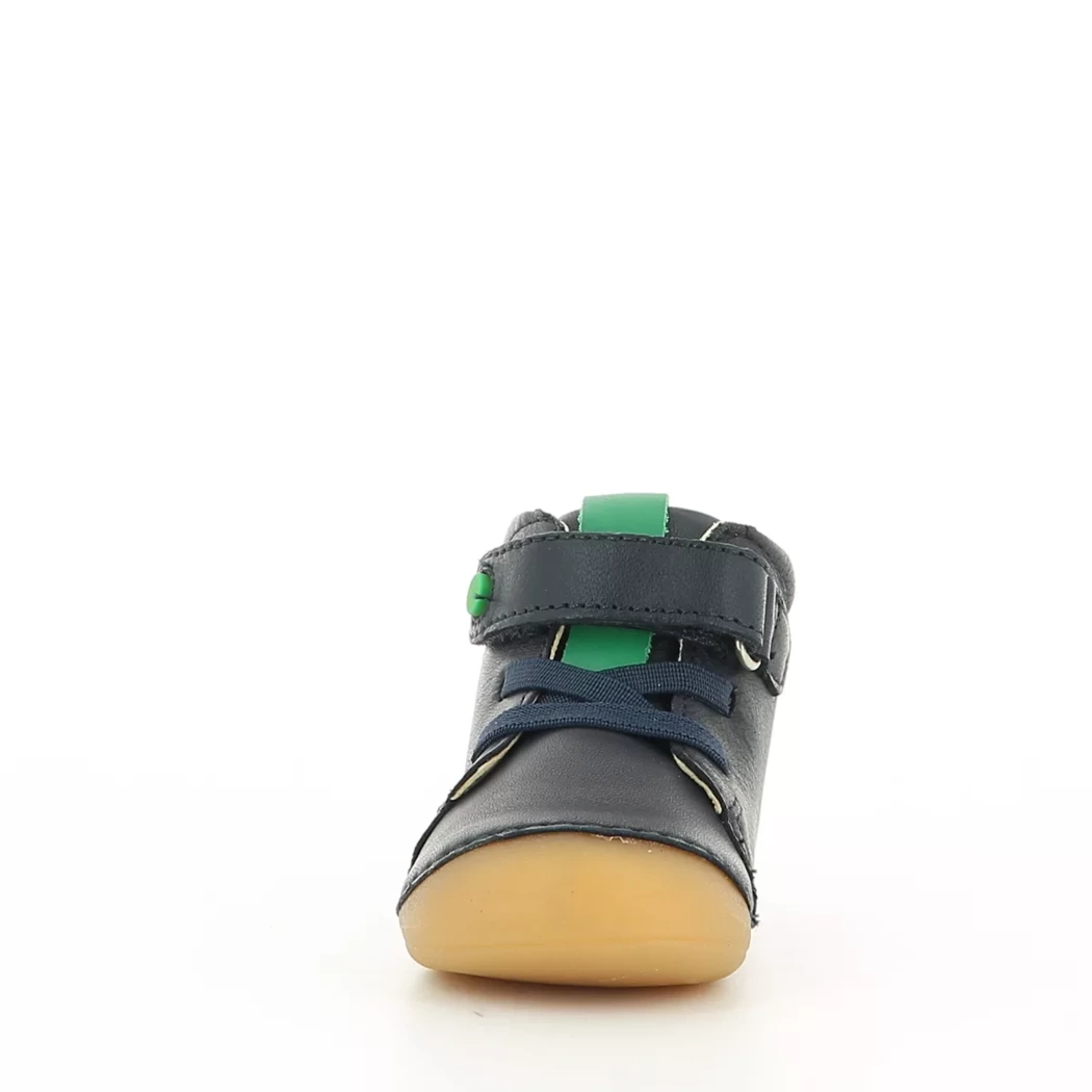 Image (5) de la chaussures Kickers - Bottines Bleu en Cuir