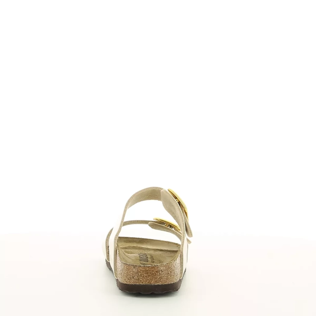 Image (3) de la chaussures Birkenstock - Mules et Sabots Blanc en Cuir synthétique Image (3) de la chaussures Birkenstock - Mules et Sabots Blanc en Cuir synthétique