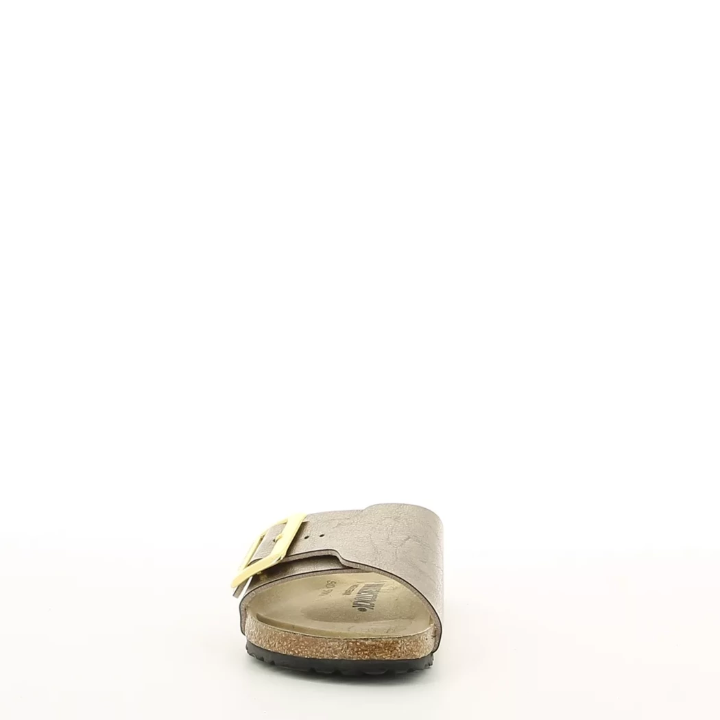 Image (5) de la chaussures Birkenstock - Mules et Sabots Taupe en Cuir synthétique