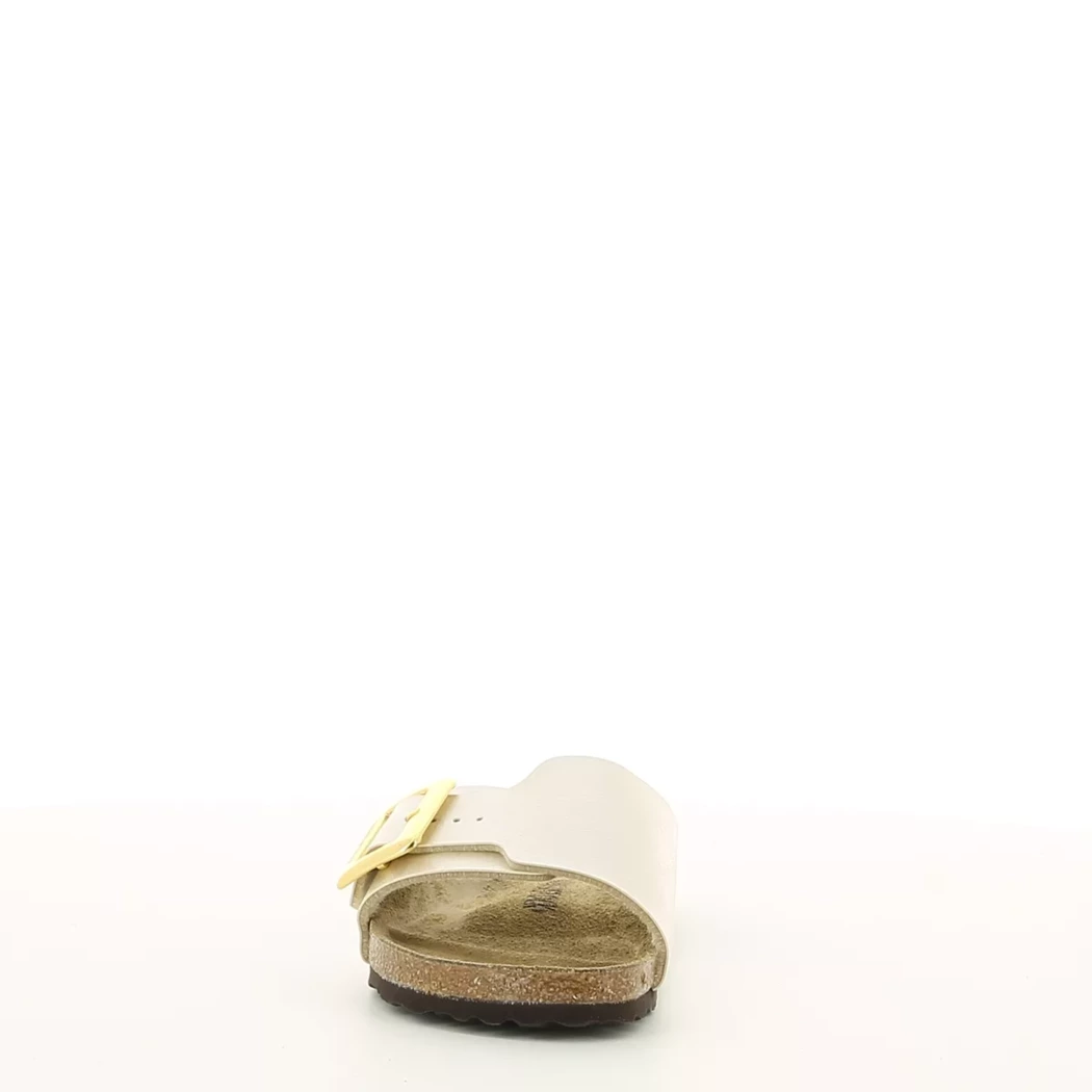 Image (5) de la chaussures Birkenstock - Mules et Sabots Blanc en Cuir synthétique