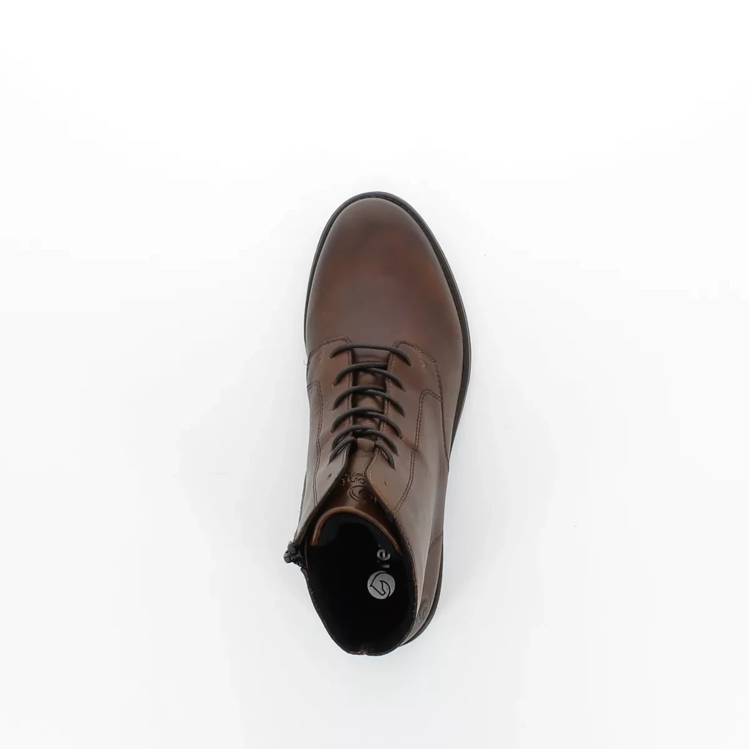 Image (6) de la chaussures Remonte - Bottines Cuir naturel / Cognac en Cuir