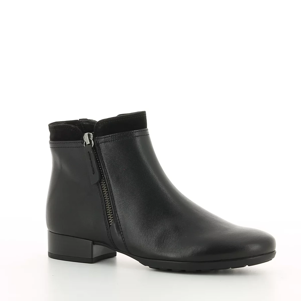 Image (1) de la chaussures Gabor - Boots Noir en Cuir