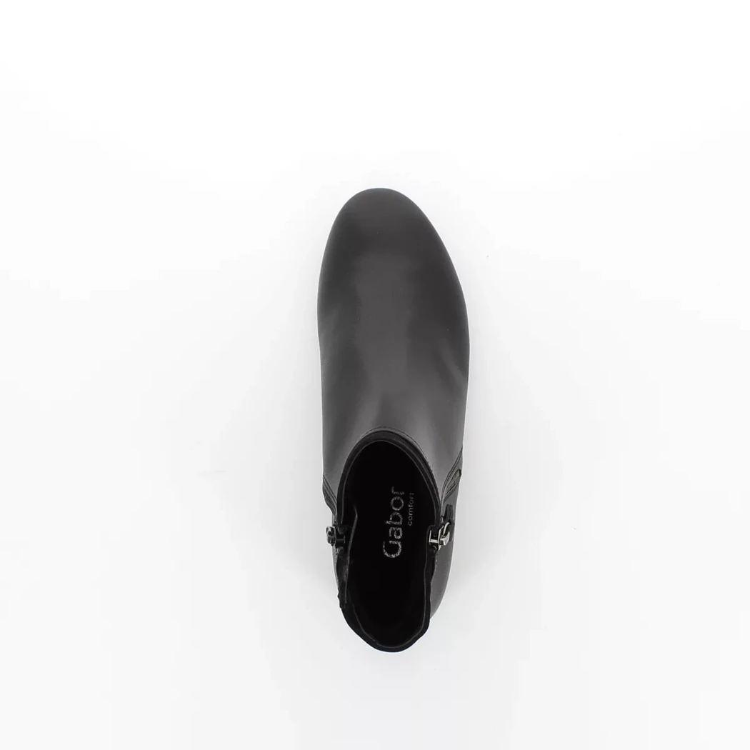 Image (6) de la chaussures Gabor - Boots Noir en Cuir