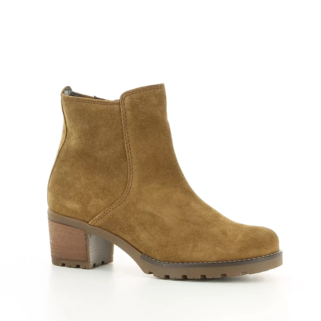 Image (1) de la chaussures Gabor - Boots Cuir naturel / Cognac en Cuir nubuck