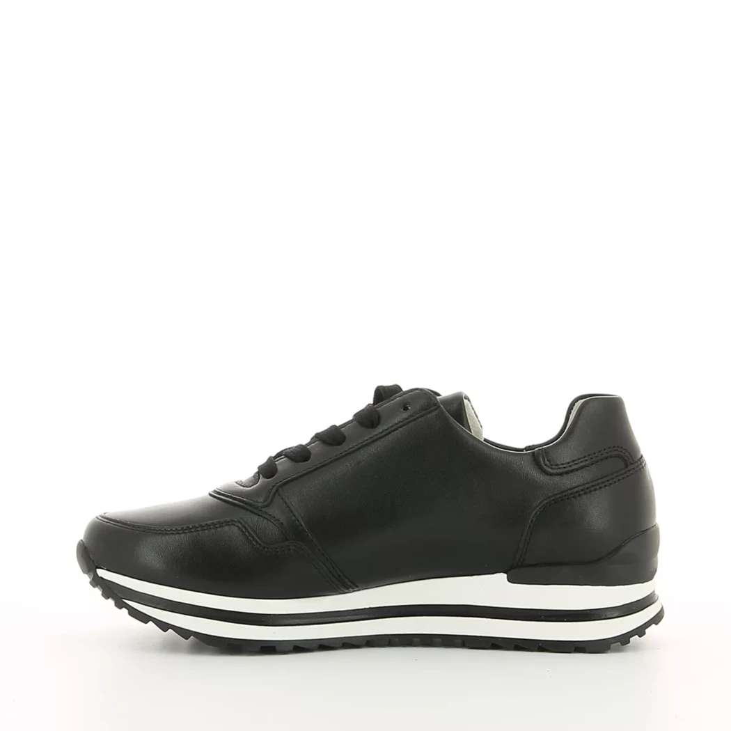 Image (4) de la chaussures Gabor - Baskets Noir en Cuir