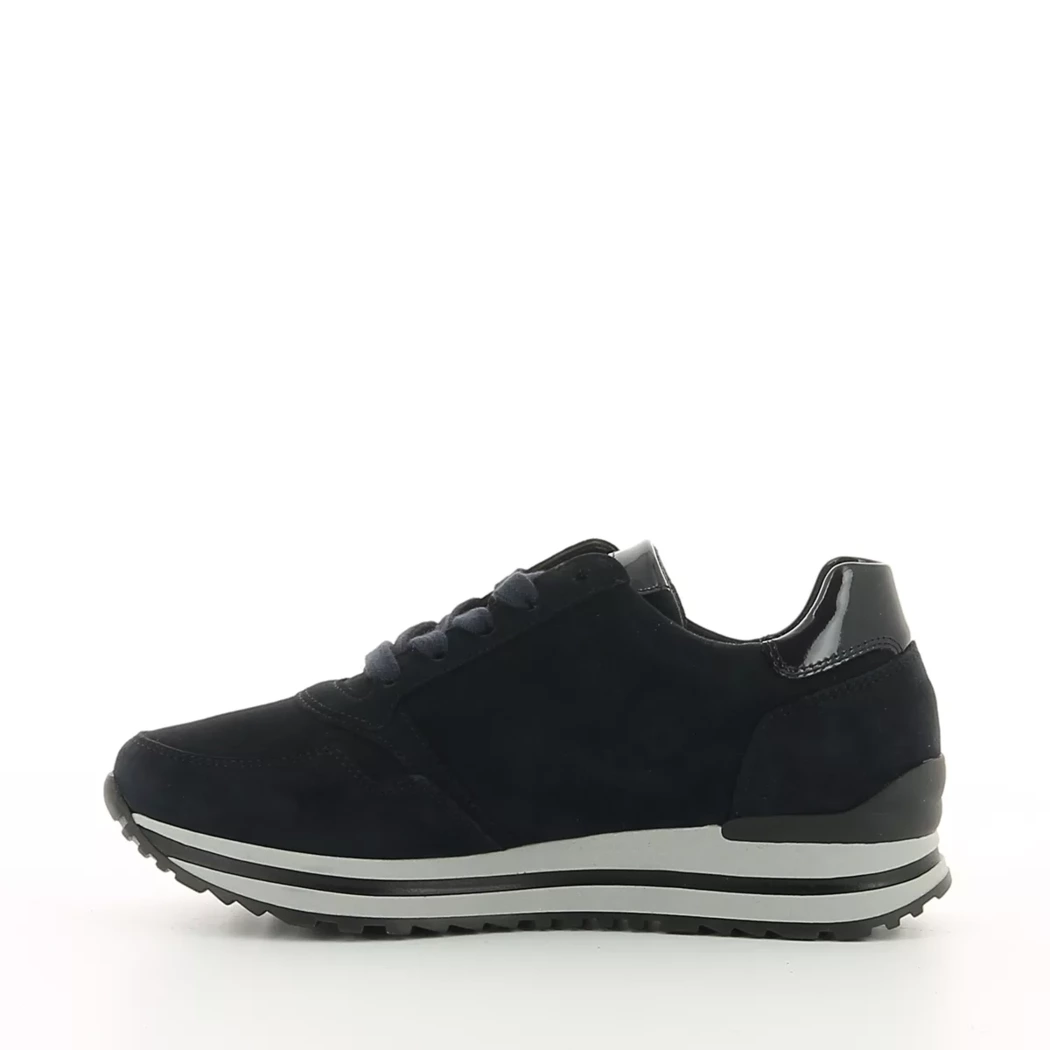 Image (4) de la chaussures Gabor - Baskets Bleu en Cuir nubuck