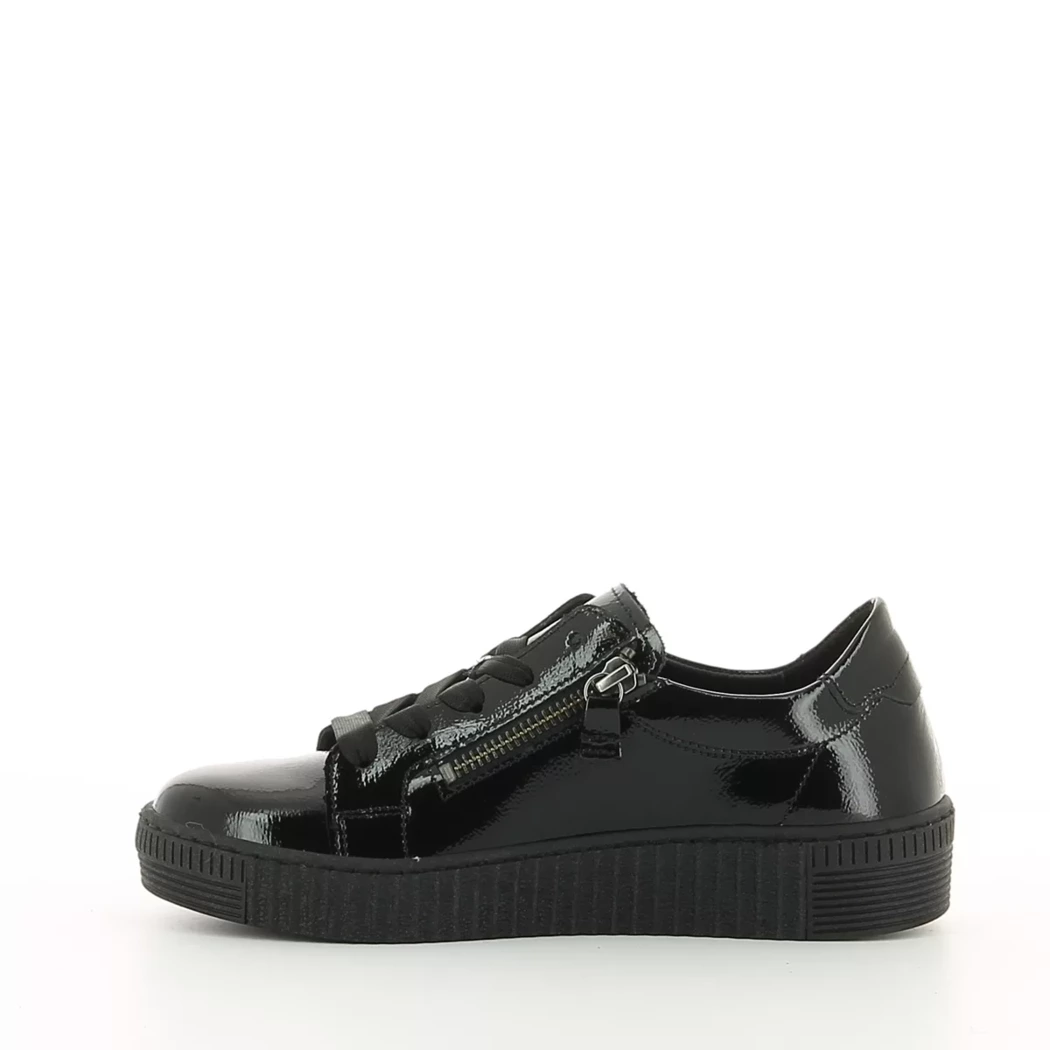 Image (4) de la chaussures Gabor - Baskets Noir en Cuir vernis Image (4) de la chaussures Gabor - Baskets Noir en Cuir vernis